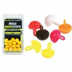Avid Carp Mega Sightstops 10mm Floating Yellow Long -Vaste hengels Verkoop 10192863155Avid Carp Mega Sightstops 10mm Floating Yellow Long