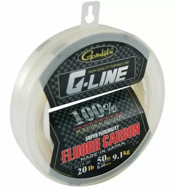 Gamakatsu G-Line Fluoro Carbon 80lb 0.95mm 50m 3 Gamakatsu G-Line Fluoro Carbon 80lb 0.95mm 50m