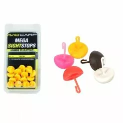 Voorpagina -Vaste hengels Verkoop 10961396604Avid Carp Mega Sightstops 10mm Floating Multi Coloured Long