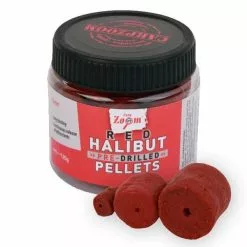 Carp Zoom Pre-Drilled Red Halibut Pellets 120gr