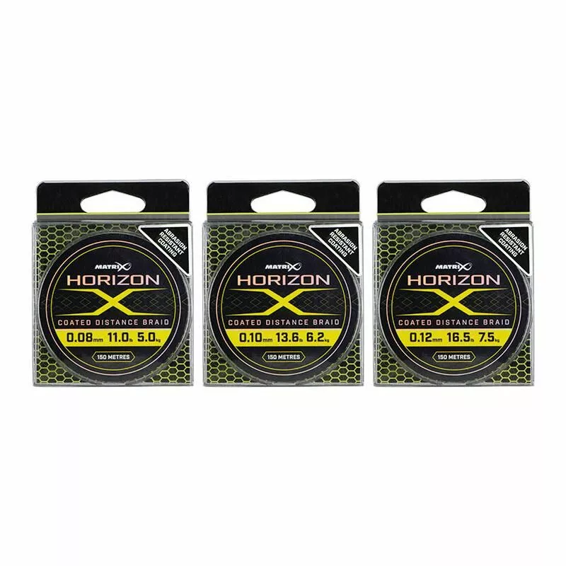 Fox Matrix Horizon X Coated Braid 150m 3 Fox Matrix Horizon X Coated Braid 150m