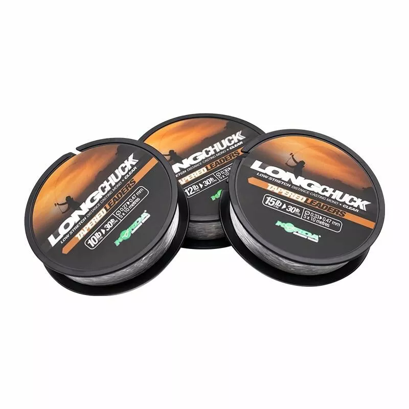Korda LongChuck Tapered Leaders 5x10m 3 Korda LongChuck Tapered Leaders 5x10m