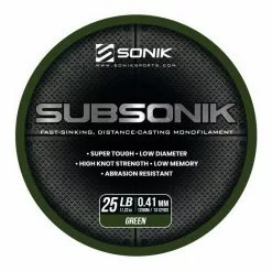 Sonik Subsonik Monofilament Green 1200M -Vaste hengels Verkoop 2308321Sonik Subsonik Monofilament Green 1200M 1 1